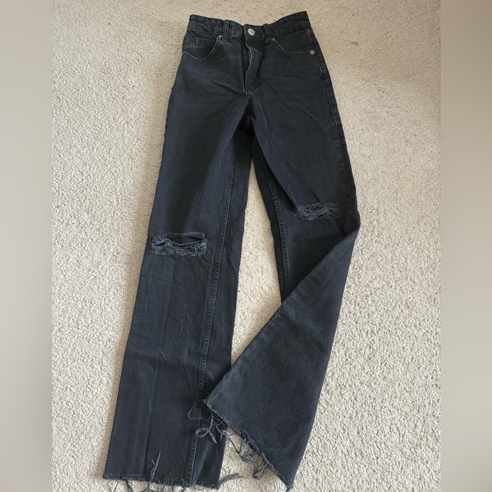 Zara jeans size us 2 or eur 34
